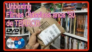Unboxing DVD Amazon | Filmes Cl&aacute;ssicos do Terror _ anos '80