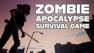 Top-down Zombie Apocalypse Survival Game Template | Solo Dev Work In Progress | Unreal Engine 5