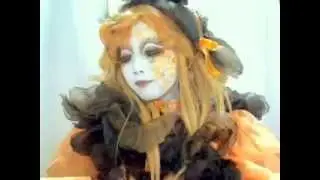 Shironuri Artist minori went to Lolita fashion event 「Enchanted」 in London.