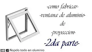 🕵️‍♂️COMO FABRICAR VENTANA DE PROYECCION👷‍♂️