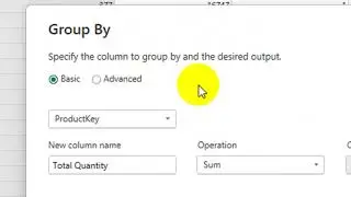 The uses of Group by option in Power Bi