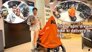Taking delivery of my dream bike ktm duke gen3