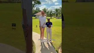 Live Footage of a Tall Girl in Public😱#fyp #public #tallgirl #longlegs  #height #comparison #golf