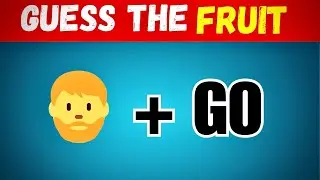 Guess the fruits by emoji 🤔|| emoji quiz || quiz intractor