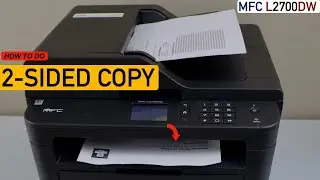 How To Enable 2-Sided Copy In Brother MFC L2700dw Printer ?