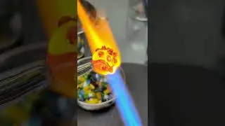 #glassworks #glassart #glass #lampwork #torchwork #flamework #marble #glassmarbles #hobnail #torch