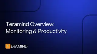 Teramind Overview: Employee Monitoring & Productivity