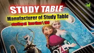 C Binding study table | Textured\Colored study table | laptop study table #laptoptable #studytable