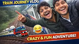 Funny Train Journey Vlog | mini vlog funny | how to YouTube viral vlog | #vlog#funny #video #youtube