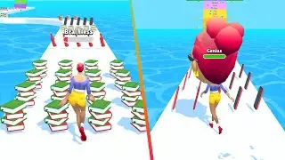 Bighead Run - Gameplay All Levels iOS,Android Walkthrough Mobile Game