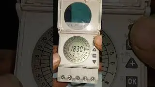 How set crabtree digital timer watch switch