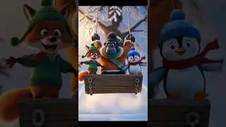 Swinging Adventure of Gorilos, Tikos  & Pengos | Pixar-Style Short Film