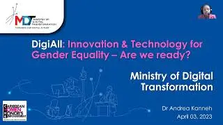 CWHE Panel Discussion DigitALL: Innovation & Technology for Gender Equality - Are we ready?