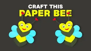 Origami Minecraft Paper Bee | DIY Super Easy Paper Honey  Bee | Paper Craft Idea