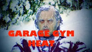 Madman Garage Gym Heating Set-up