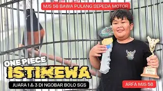 One Piece Tampil Istimewa ‼️ MJS 58 Bawa Pulang Motor di NGOBAR BOLO SGS