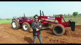 New Model Tractor Grader| Mahindra Novo 755 DI | Usha Agro Industries #LatestTractorGrader #NewModel