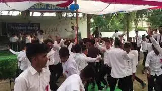 C.p.r.g agriculture college boys dance presser party with punjabi song