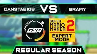 Dansta2106 vs BraMy | Regular Season | GSA SMM2 Expert Mode Speedrun League DB Season 3