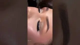 Simple Glitter Eye Makeup Tutorial #shorts || #eyemakeup #makeupshorts