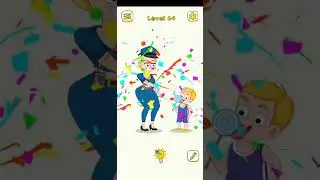 Draw police level 61 to 70 tricky puzzles #drawpolice #trickypuzzles #games #gaming #trick #tricky