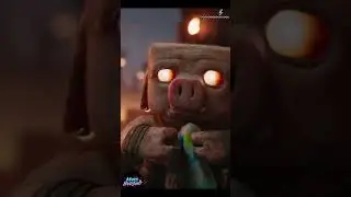 LITTLE PIGLIN DEATH SCENE RECAP | A MINECRAFT MOVIE #MinecraftMovie #GrannyPig #SadMinecraftScene