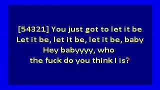 Beyonc&eacute; ft. Jack White -  Don't Hurt Yourself (karaoke)