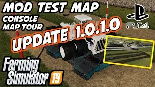 Mod Test Map Update 1.0.1.0 review | Farming Simulator 19