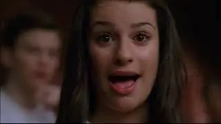 Lea Michele Acapella warm ups
