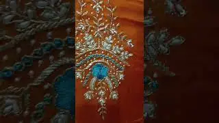 Organza top silk bottom pure dupatta full hadwork suit sirf1395 free shipping 📞8168002847