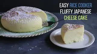 Easy Rice Cooker Japanese Cheesecake