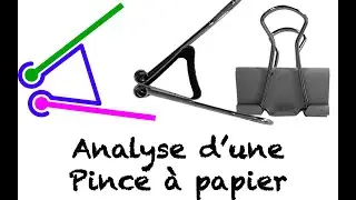 Analyse d'objet - Pince &agrave; papier