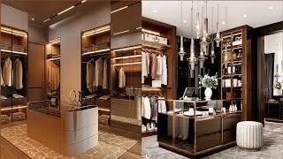 100 Modern Dressing Room Design Ideas 2025: luxury walk-in Closet Design: Home Interior Decor