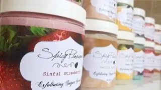 Vegan-Friendly Emulsified Sugar Scrub