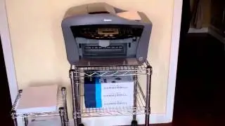 Printer and Paper Stand