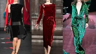 Velvet fashion trend