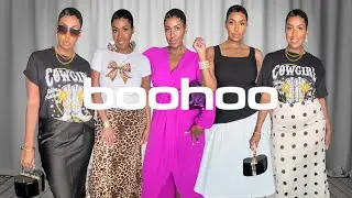 Boohoo Clothing Haul | Plus Size & Tall Babe Edition 🔥