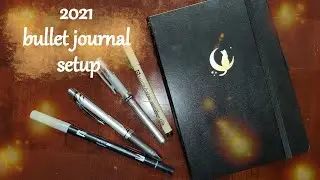 2021 Bullet Journal set-up | cute & easy