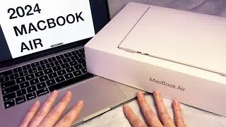 ASMR New MacBook Air (Typing and Whispering)