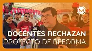 Gremio docente rechaza proyecto de reforma jubilatoria del Gobierno