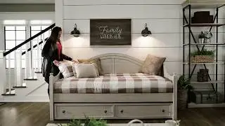 Addison Traditional Paneled Wood Daybed and Trundle by iNSPIRE Q Classic