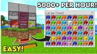 Minecraft Super Easy Unlimited Wool Farm - Simple, efficient! Minecraft 1.20 Bedrock + Java