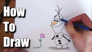How To Draw: Olaf from Frozen