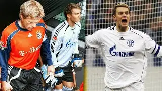 The Day Young Neuer and Oliver Kahn Played Against Each Other
