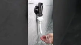 DIY Washing Machine Faucet Installation #shorts