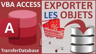 Exporter les objets d'une base Access à une autre en VBA