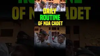 Daily Routine of an NDA Cadet !! 4:30am to 10pm Non-Stop life!! #ndaexam #trendingshorts #motivation