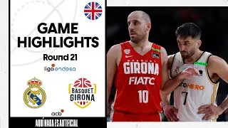 Real Madrid - B&agrave;squet Girona  (92-79) GAME HIGHLIGHTS | Liga Endesa 2023-24