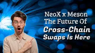 Neo X x Meson Finance: The Future of Cross-Chain Swaps is Here!