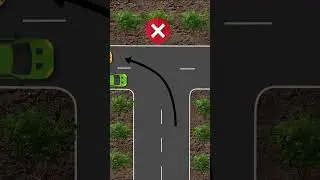 Turn left and make a big bend, turn right and make a small bend #car #manual #driving